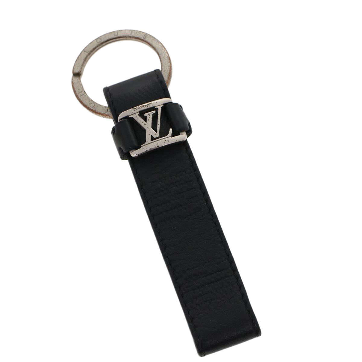 LOUIS VUITTON Damier Infini Key Holder LV Dragonne Silver M62710 LV ac1966