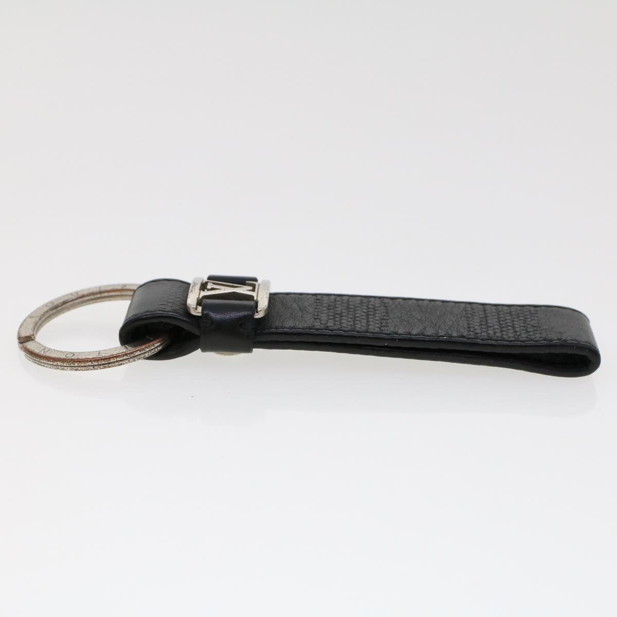 LOUIS VUITTON Damier Infini Key Holder LV Dragonne Silver M62710 LV ac1966