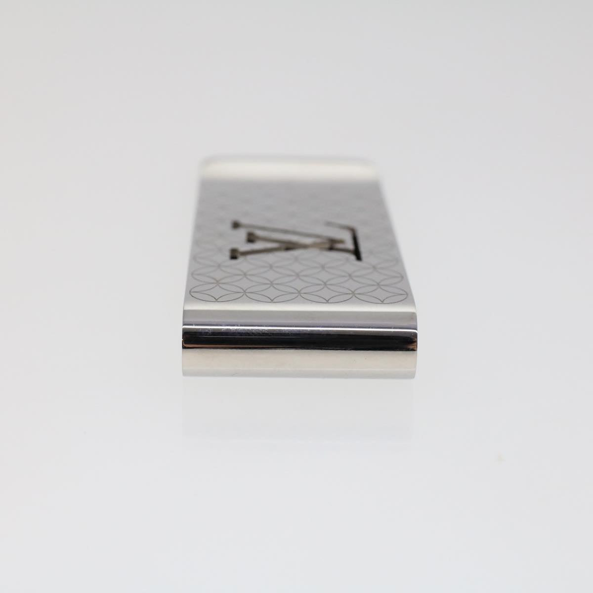 LOUIS VUITTON Pance Billets Champs Elysees Money Clip Silver M65041 ac1967