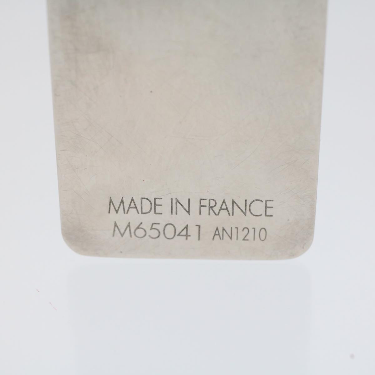 LOUIS VUITTON Pance Billets Champs Elysees Money Clip Silver M65041 ac1967