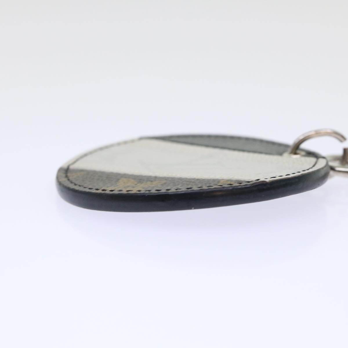 LOUIS VUITTON Monogram Eclipse Porte Cles Illustre Key Holder M64169 LV ac1968