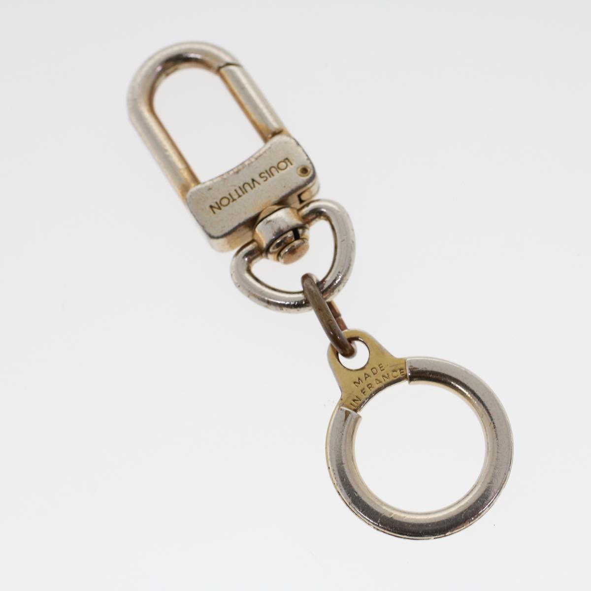 LOUIS VUITTON Key Holder Metal 2Set Gold LV ac1969