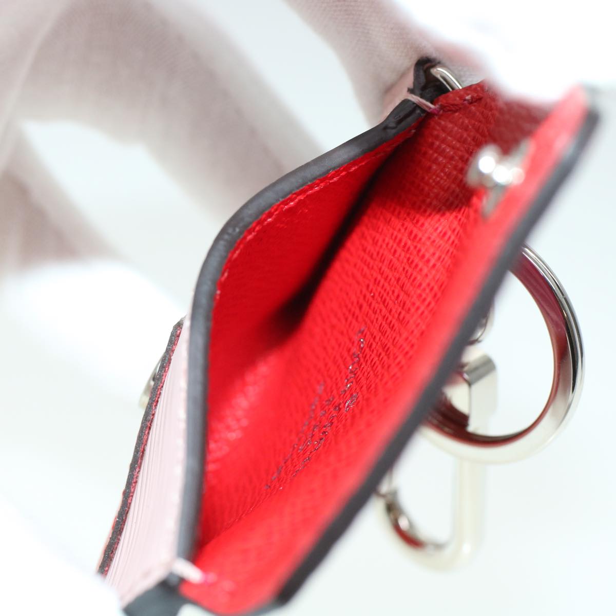 LOUIS VUITTON Epi Envelop Charm Pink M78609 LV ac1972