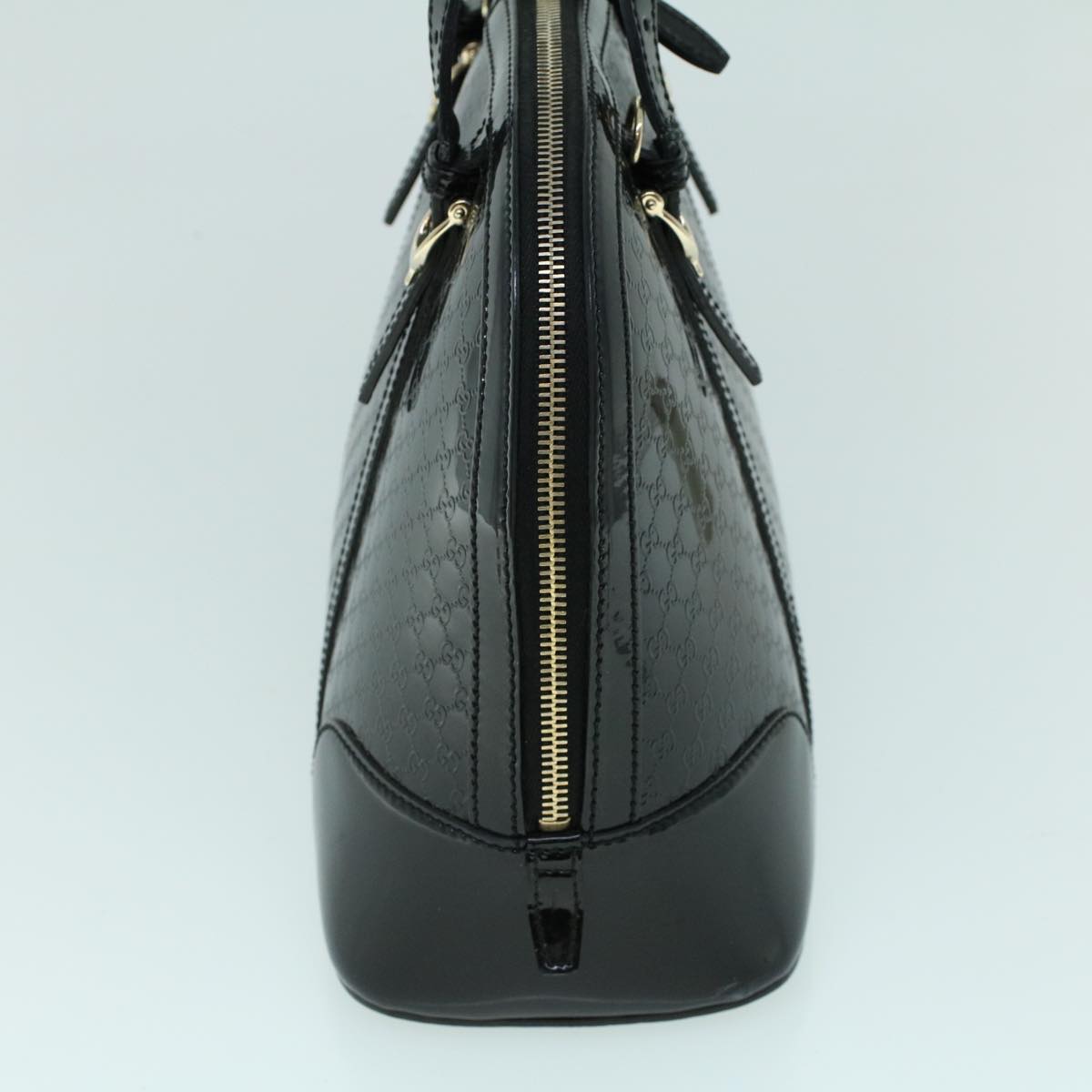 Luxury Gucci Micro GG Canvas Hand Bag Black 309617  ac2156