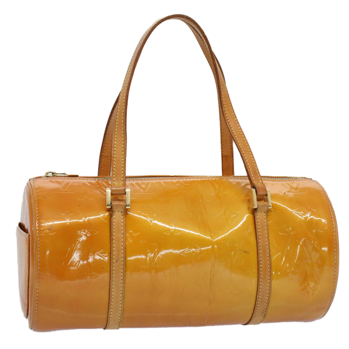 LOUIS VUITTON Monogram Vernis Bedford Hand Bag Beige M91006 LV ac2193
