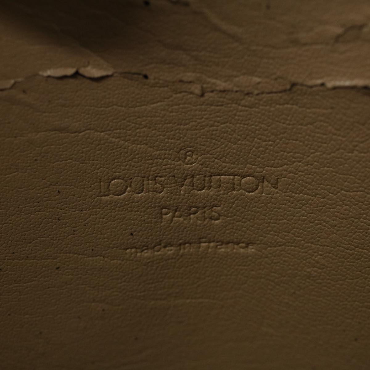 LOUIS VUITTON Monogram Vernis Bedford Hand Bag Beige M91006 LV ac2193