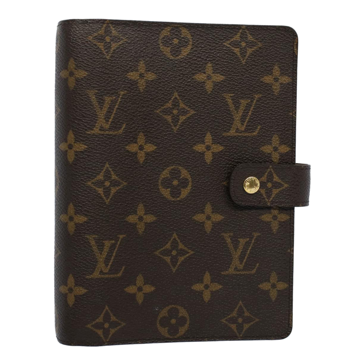 LOUIS VUITTON Monogram Agenda MM Day Planner Cover R20105 LV ac2210