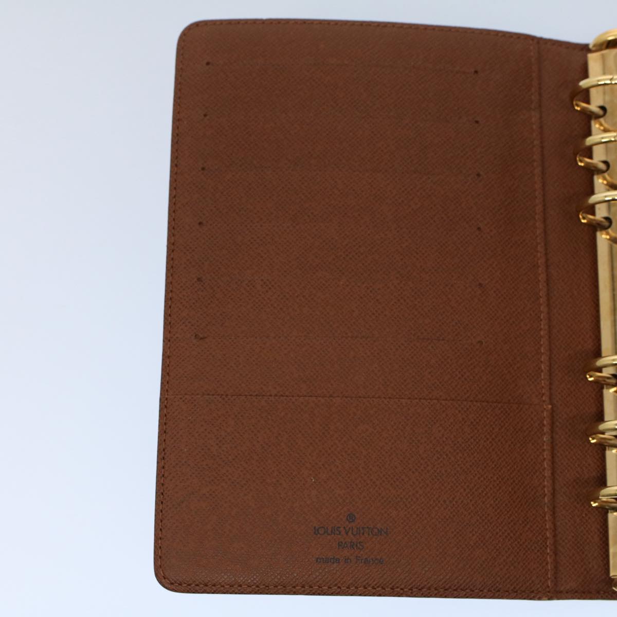 LOUIS VUITTON Monogram Agenda MM Day Planner Cover R20105 LV ac2210