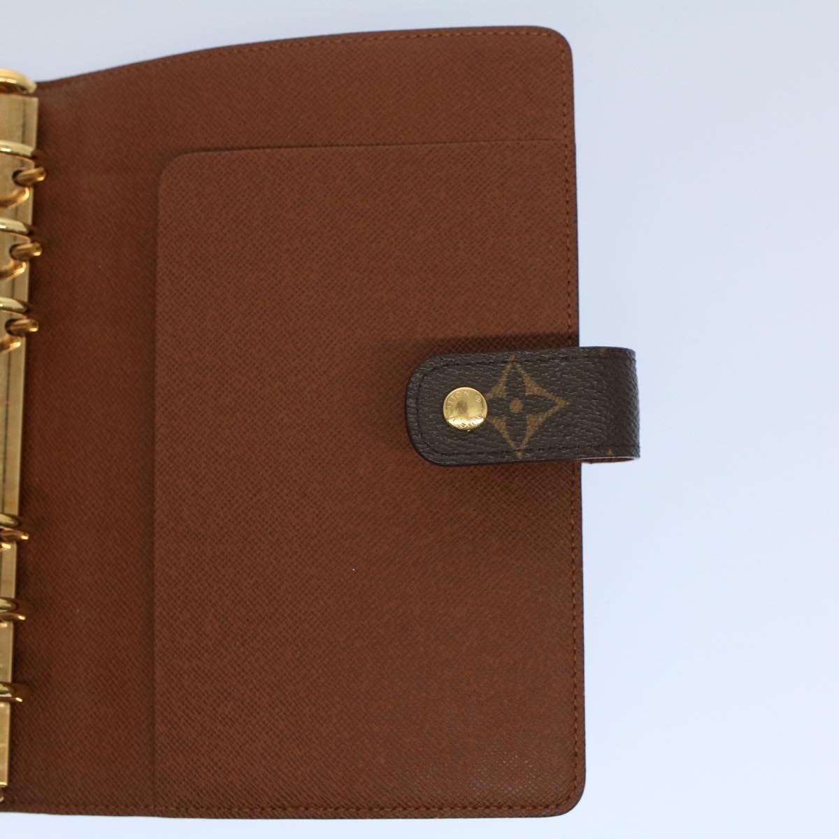 LOUIS VUITTON Monogram Agenda MM Day Planner Cover R20105 LV ac2210