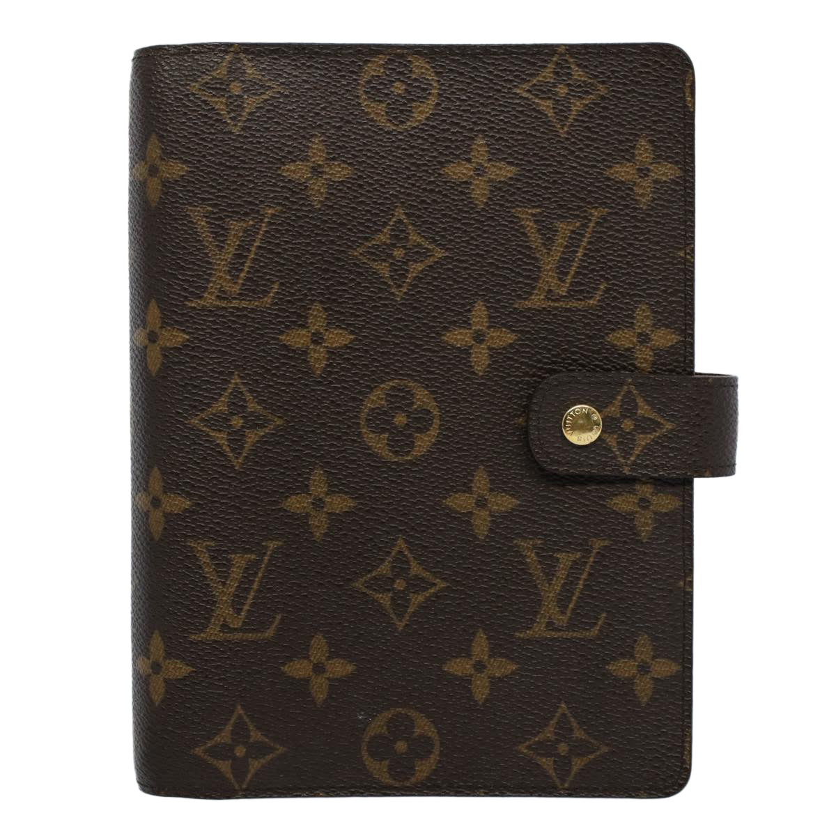 LOUIS VUITTON Monogram Agenda MM Day Planner Cover R20105 LV ac2210