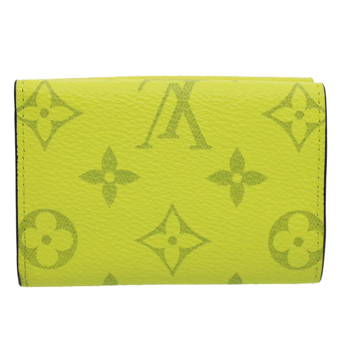 LOUIS VUITTON Taigalama Discovery Compact Wallet Jaune M67629 LV ac2214