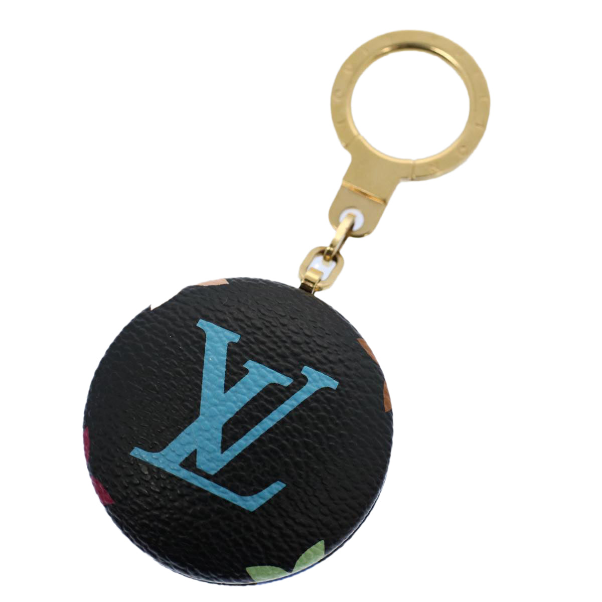 LOUIS VUITTON Monogram Multicolor Canvas Astropill Key Holder M51912 ac2215