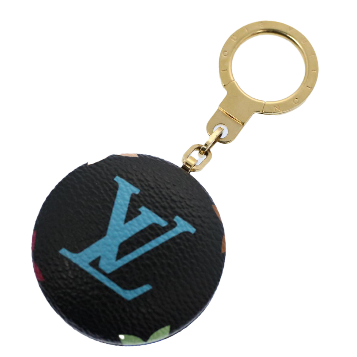 LOUIS VUITTON Monogram Multicolor Canvas Astropill Key Holder M51912 ac2215