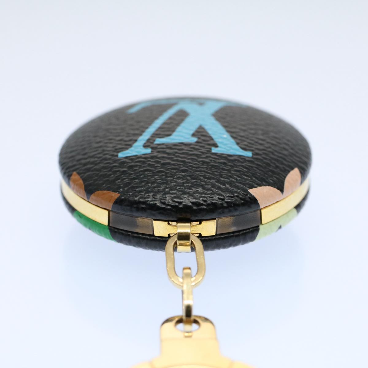 LOUIS VUITTON Monogram Multicolor Canvas Astropill Key Holder M51912 ac2215
