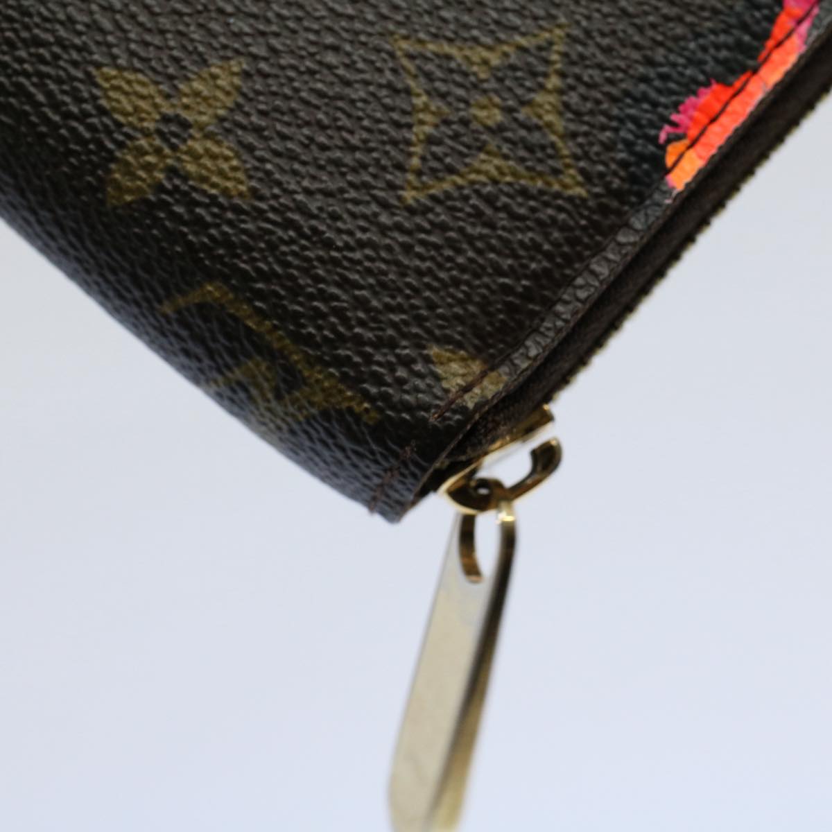 LOUIS VUITTON Monogram Rose Zippy Wallet Long Wallet M93579 LV ac2216