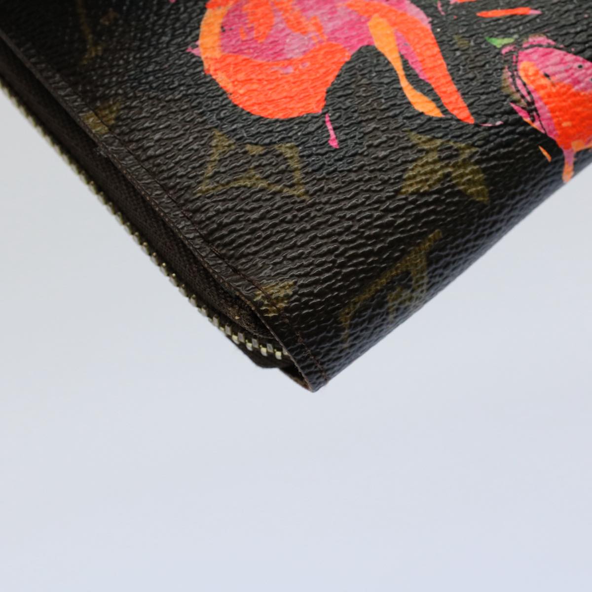 LOUIS VUITTON Monogram Rose Zippy Wallet Long Wallet M93579 LV ac2216
