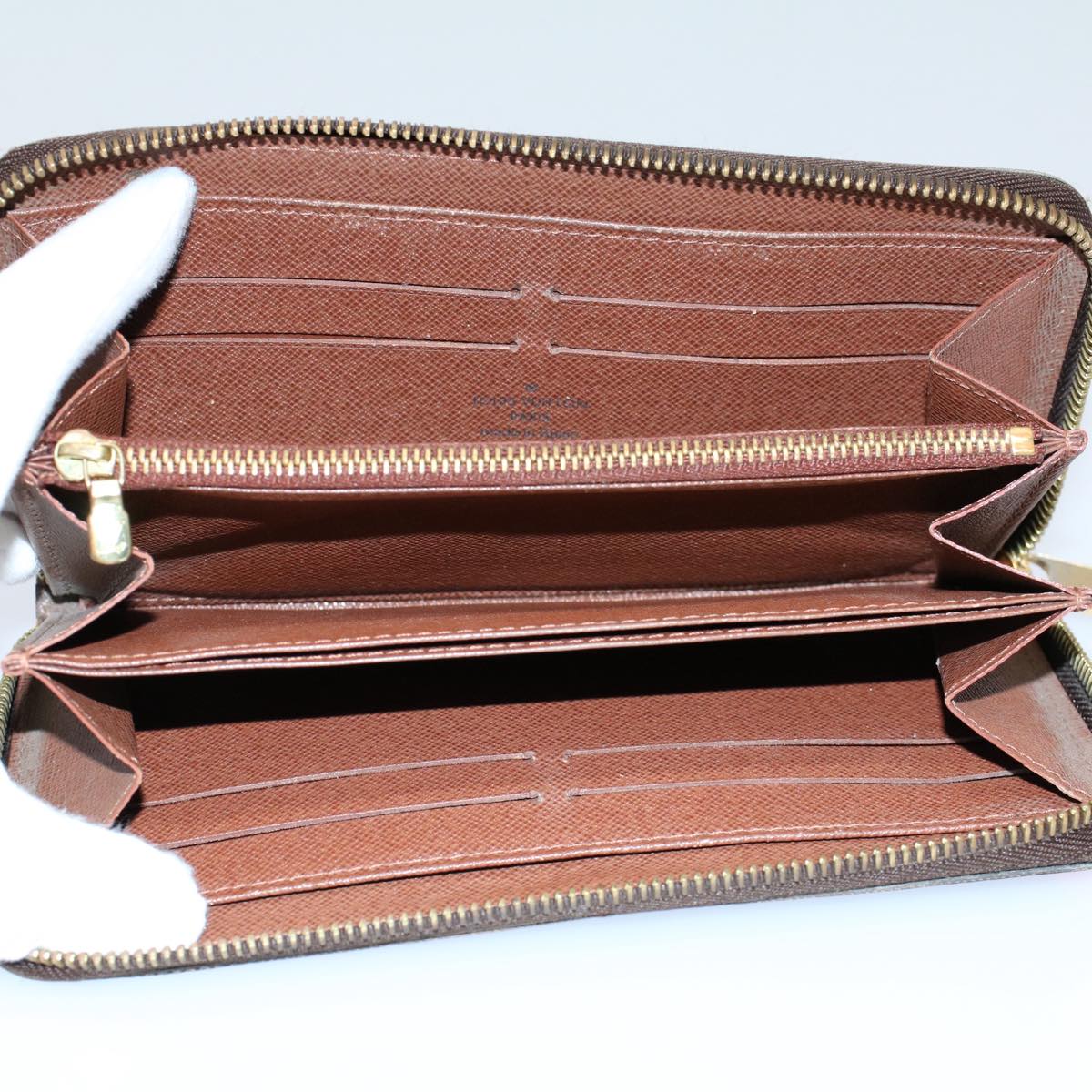LOUIS VUITTON Monogram Rose Zippy Wallet Long Wallet M93579 LV ac2216