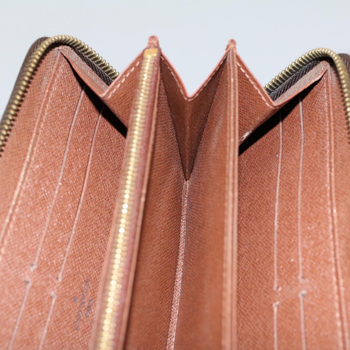 LOUIS VUITTON Monogram Rose Zippy Wallet Long Wallet M93579 LV ac2216