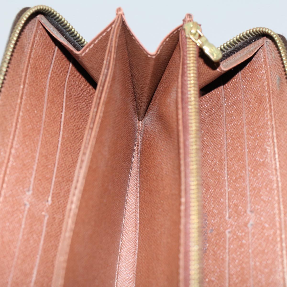 LOUIS VUITTON Monogram Rose Zippy Wallet Long Wallet M93579 LV ac2216