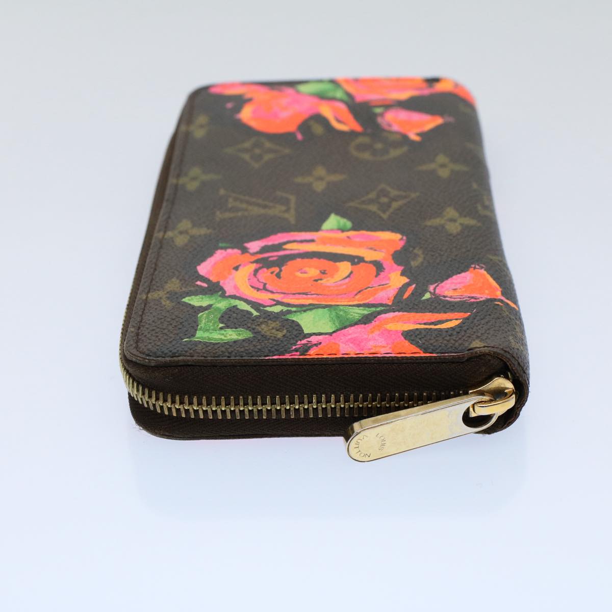 LOUIS VUITTON Monogram Rose Zippy Wallet Long Wallet M93579 LV ac2216