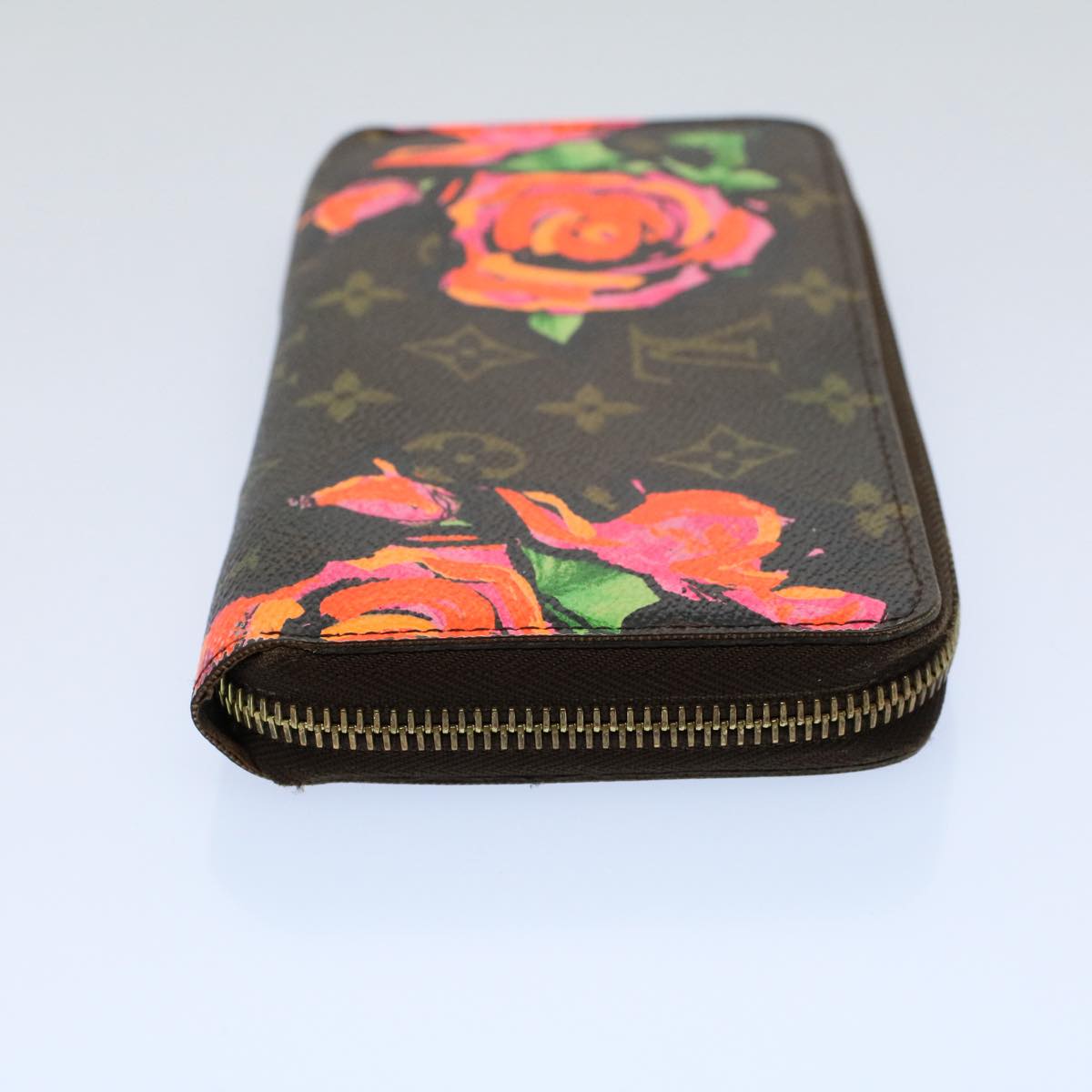 LOUIS VUITTON Monogram Rose Zippy Wallet Long Wallet M93579 LV ac2216