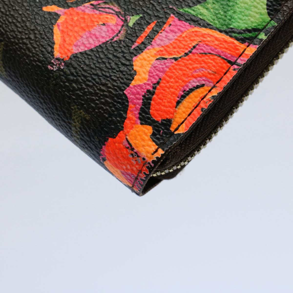 LOUIS VUITTON Monogram Rose Zippy Wallet Long Wallet M93579 LV ac2216