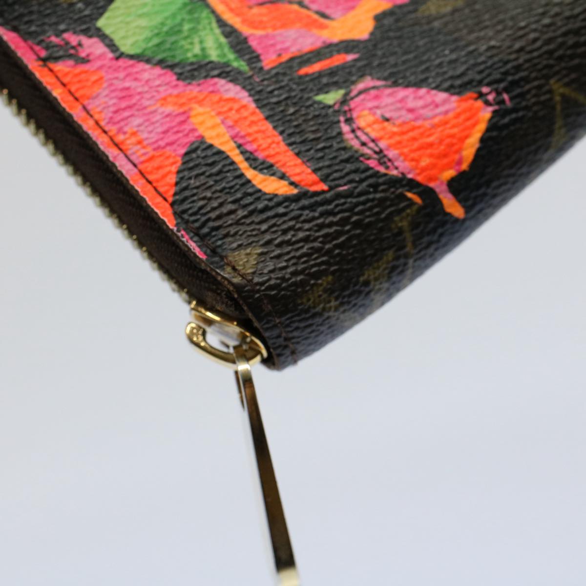 LOUIS VUITTON Monogram Rose Zippy Wallet Long Wallet M93579 LV ac2216