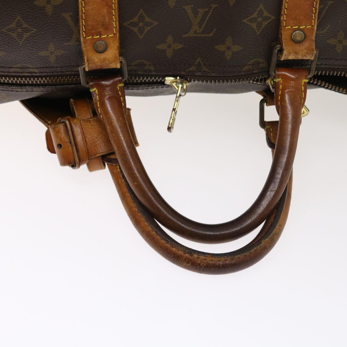 LOUIS VUITTON Monogram Keepall 55 Boston Bag M41424 LV ac2219