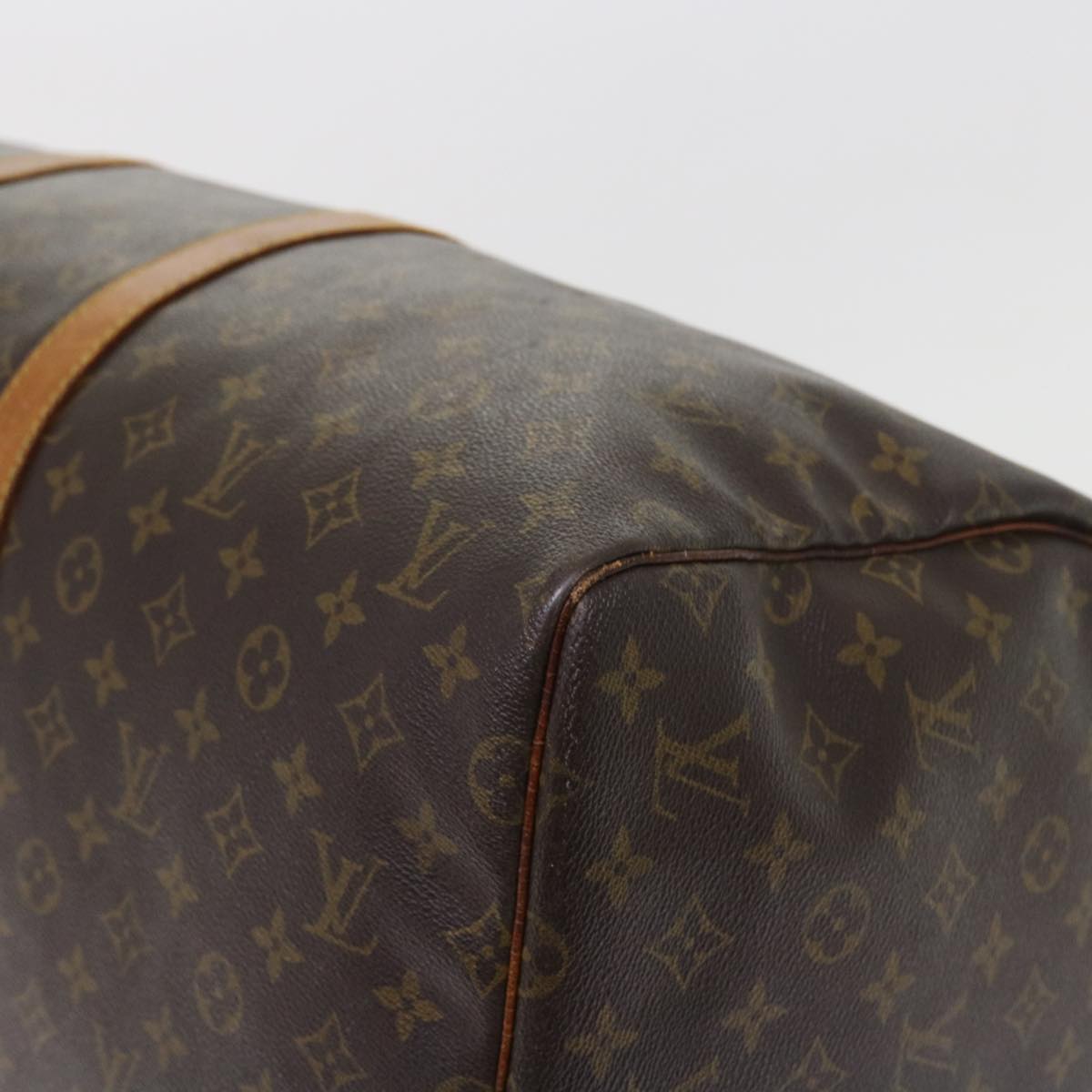 LOUIS VUITTON Monogram Keepall 55 Boston Bag M41424 LV ac2219