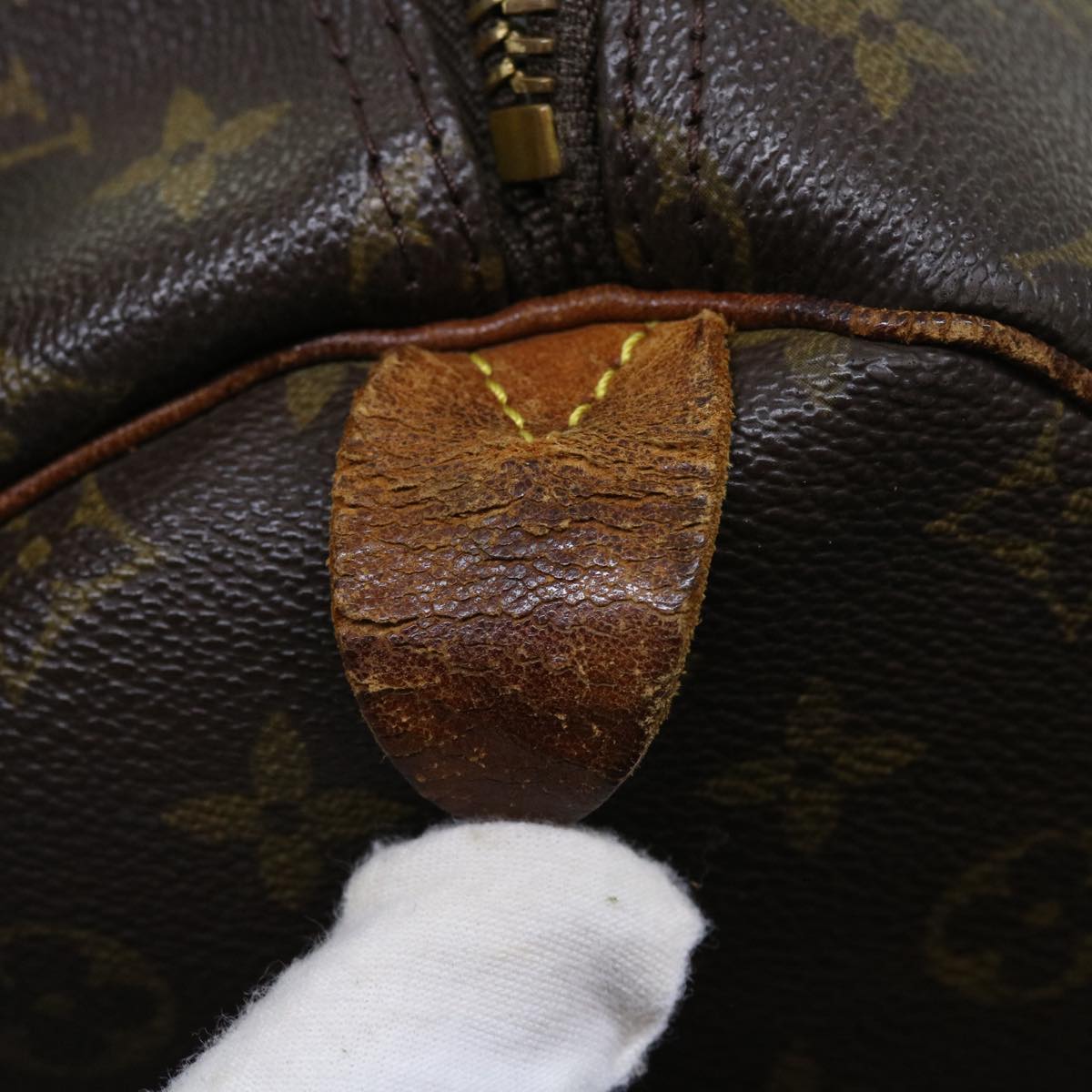 LOUIS VUITTON Monogram Keepall 55 Boston Bag M41424 LV ac2219