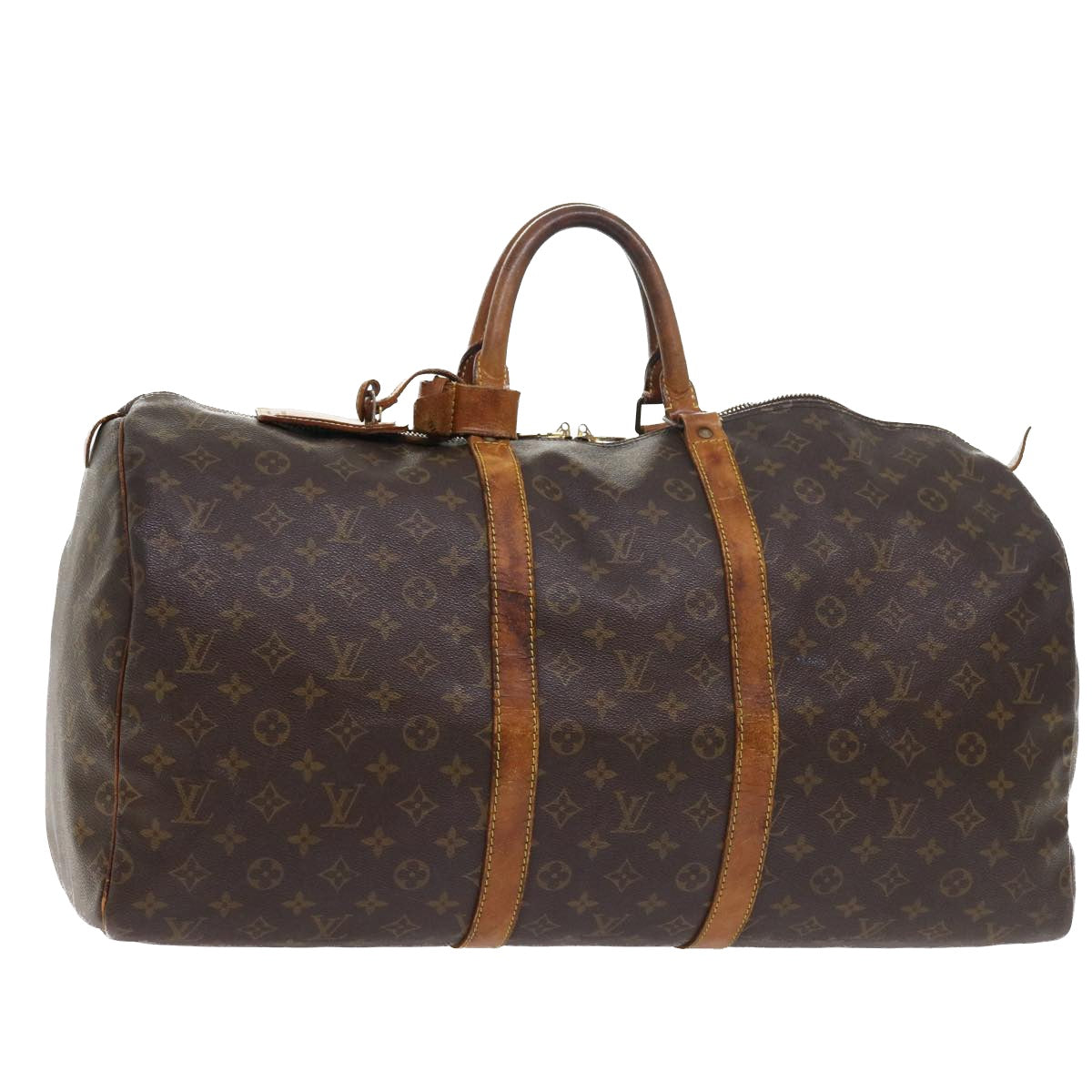LOUIS VUITTON Monogram Keepall 55 Boston Bag M41424 LV ac2219