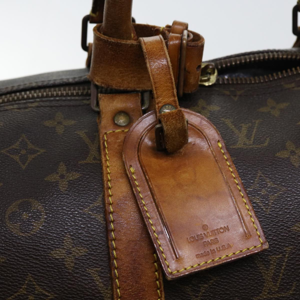 LOUIS VUITTON Monogram Keepall 55 Boston Bag M41424 LV ac2219