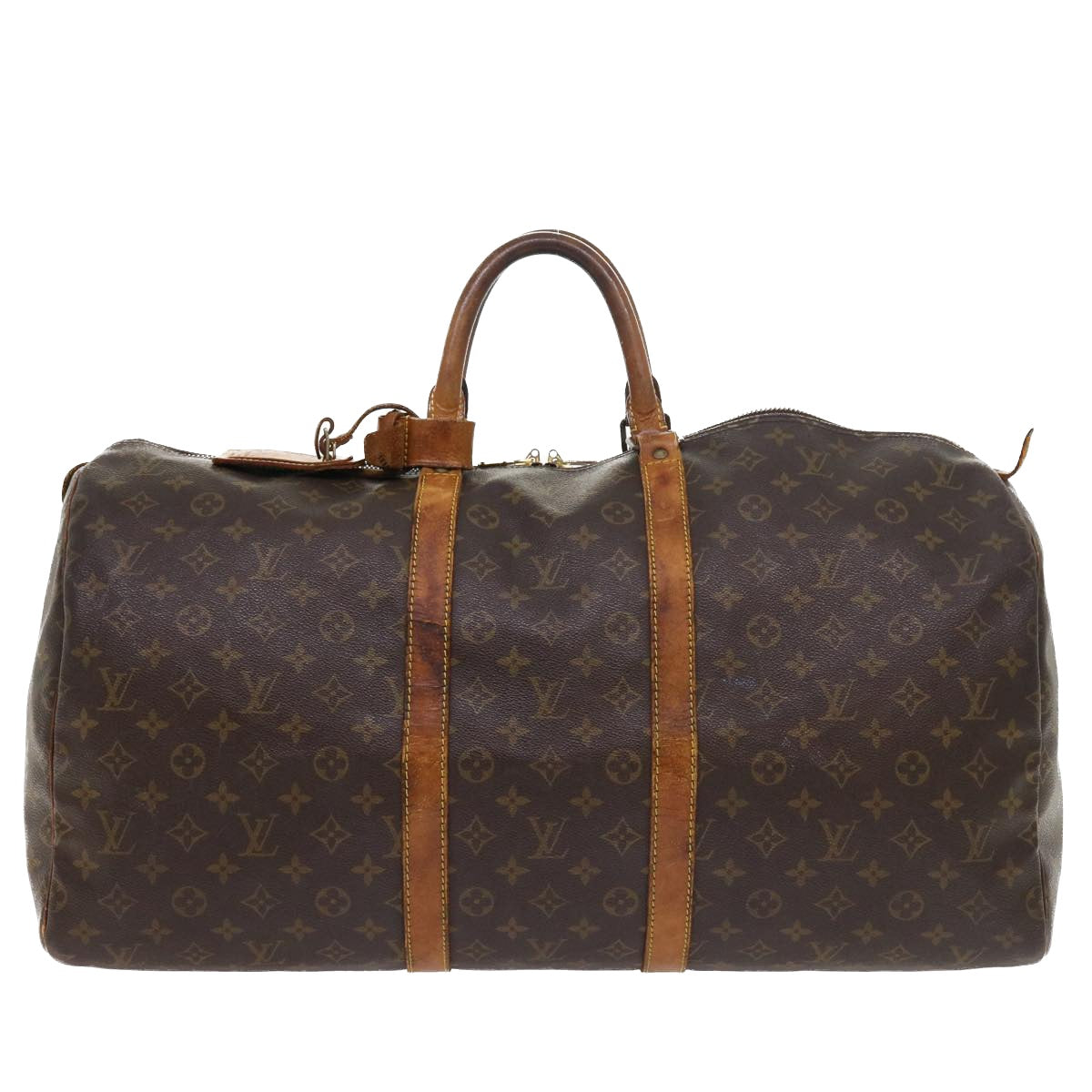 LOUIS VUITTON Monogram Keepall 55 Boston Bag M41424 LV ac2219