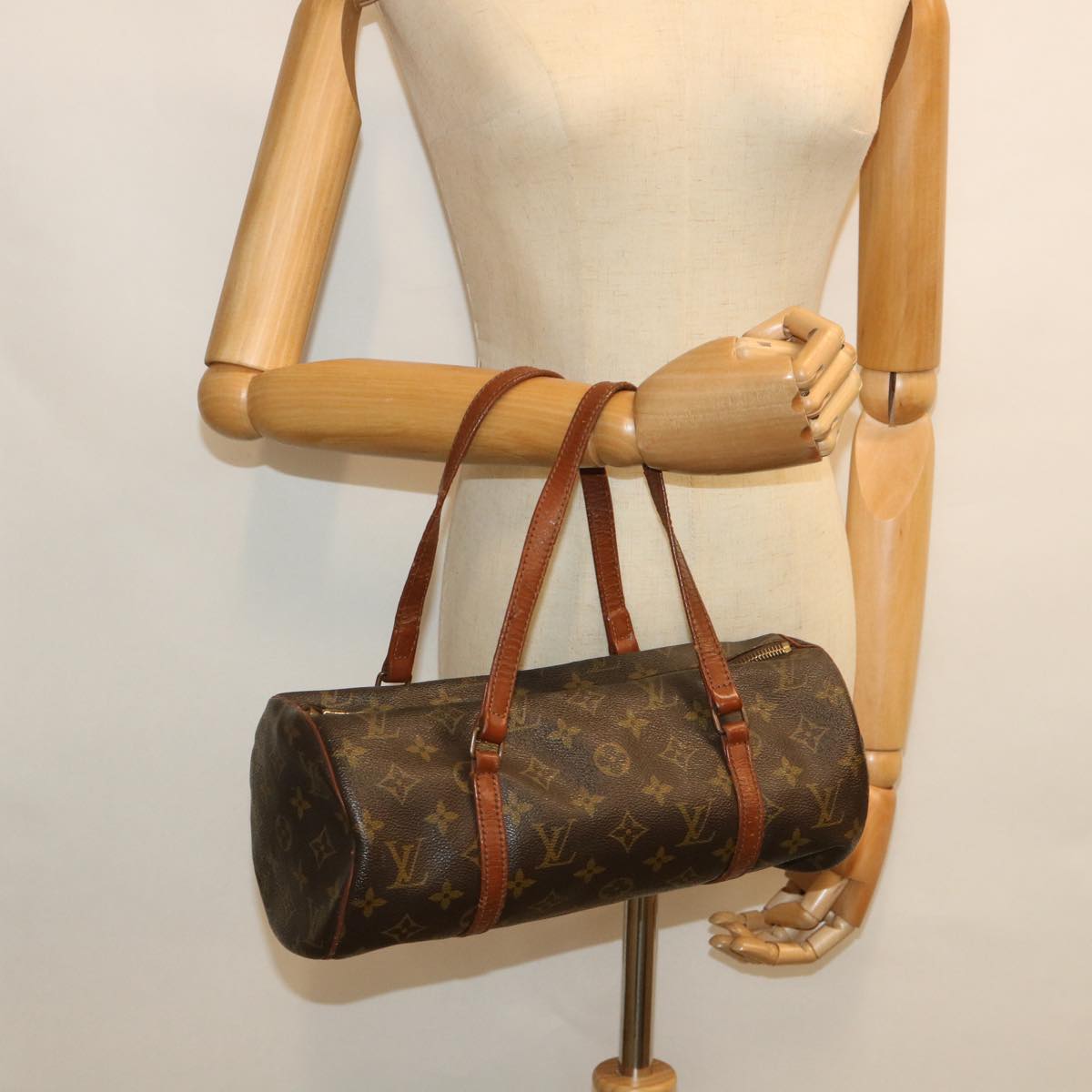 LOUIS VUITTON Monogram Papillon 30 old model Hand Bag Vintage M51365 ac2240