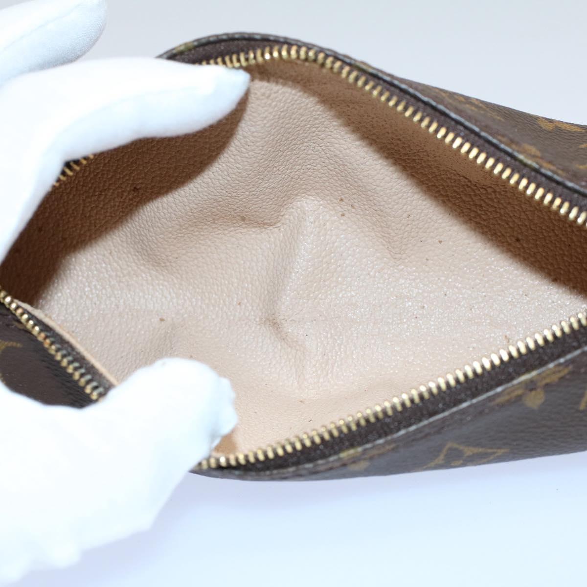 LOUIS VUITTON Monogram Trousse Rondo Pouch M47630 LV ac2252