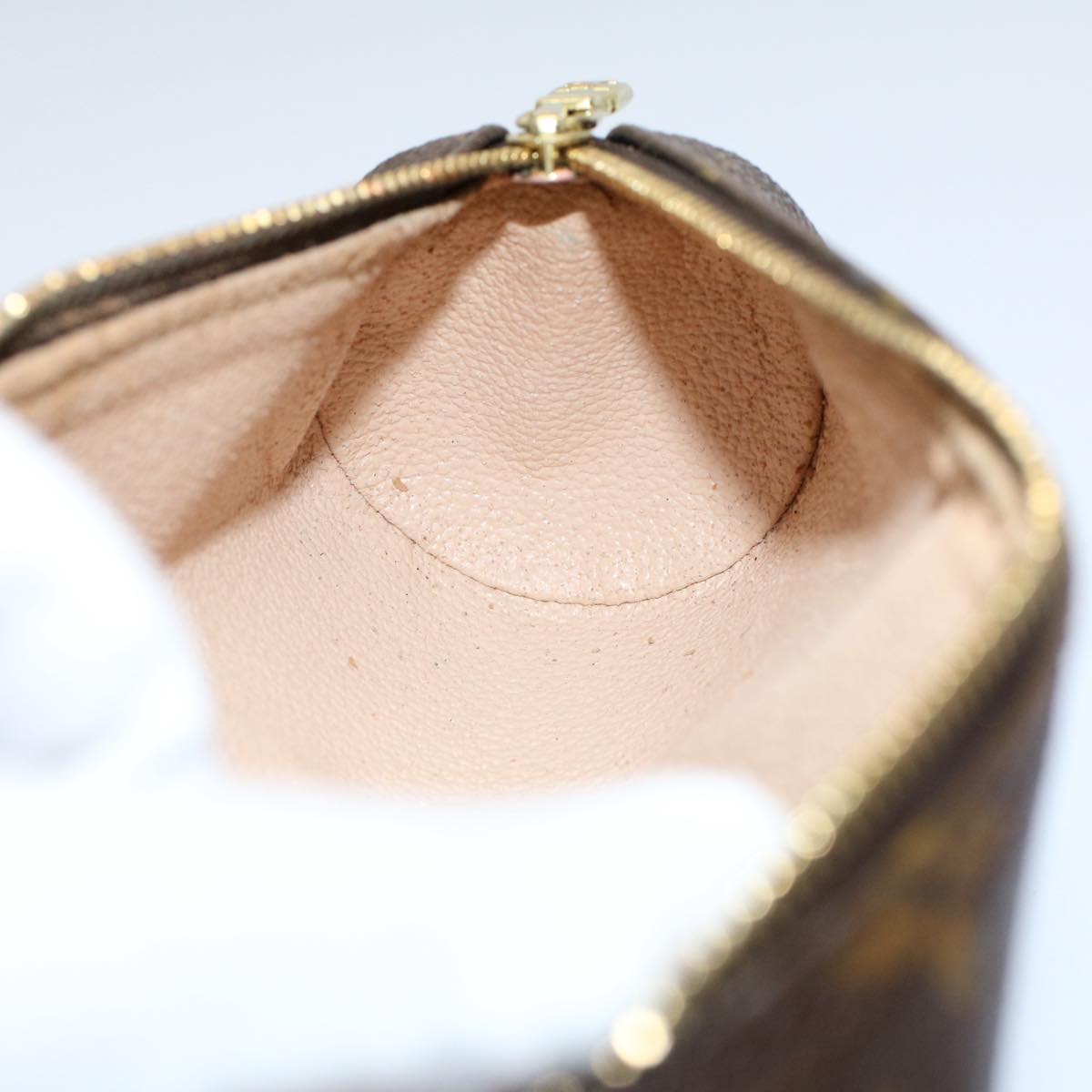 LOUIS VUITTON Monogram Trousse Rondo Pouch M47630 LV ac2252