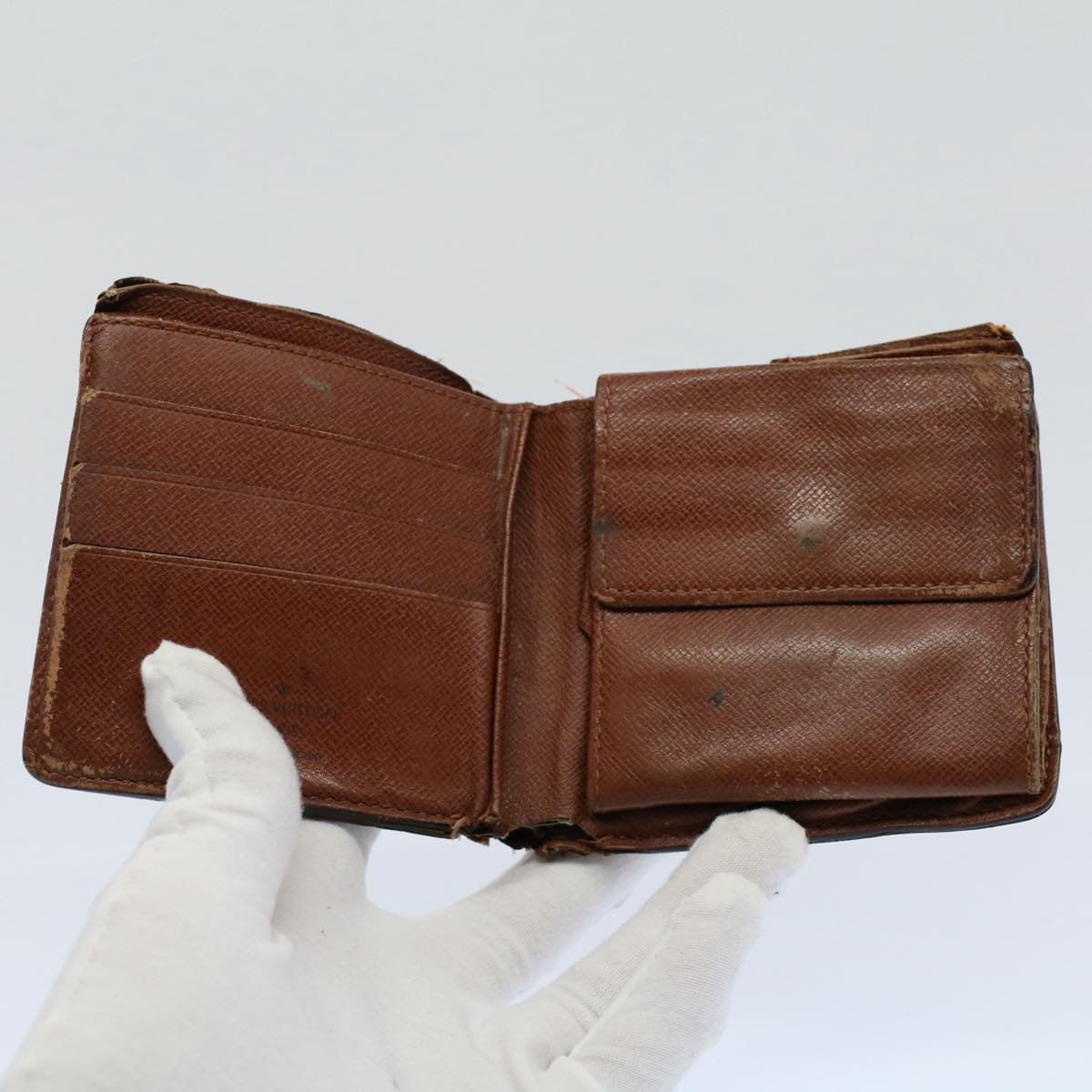 LOUIS VUITTON Monogram Wallet Clutch Bag 4Set LV ac2255