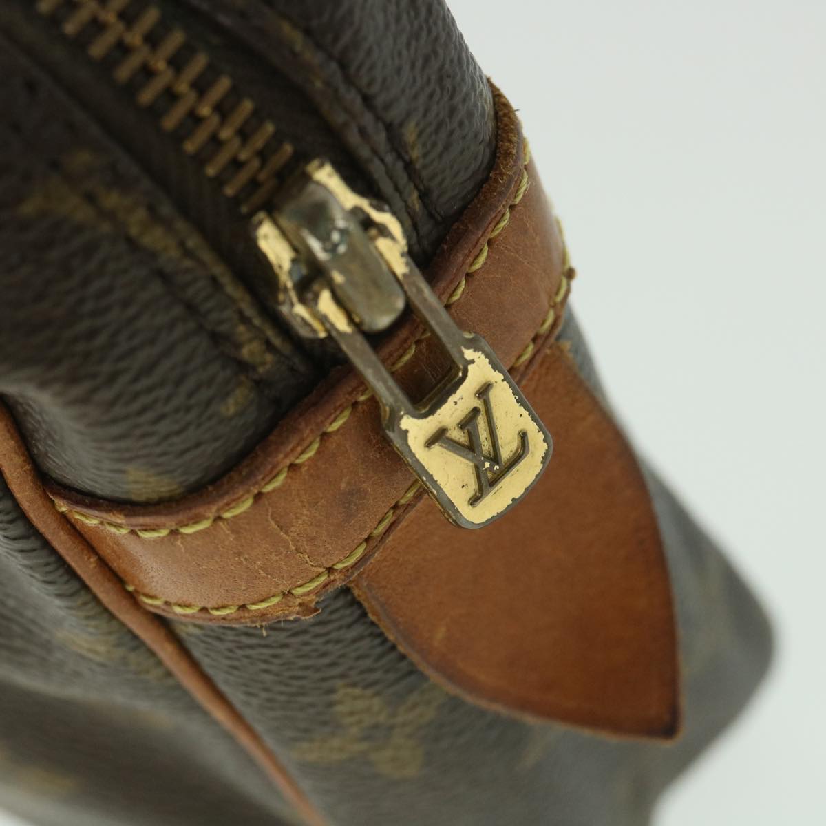LOUIS VUITTON Monogram Compiegne 28 Clutch Bag M51845 LV ac2258