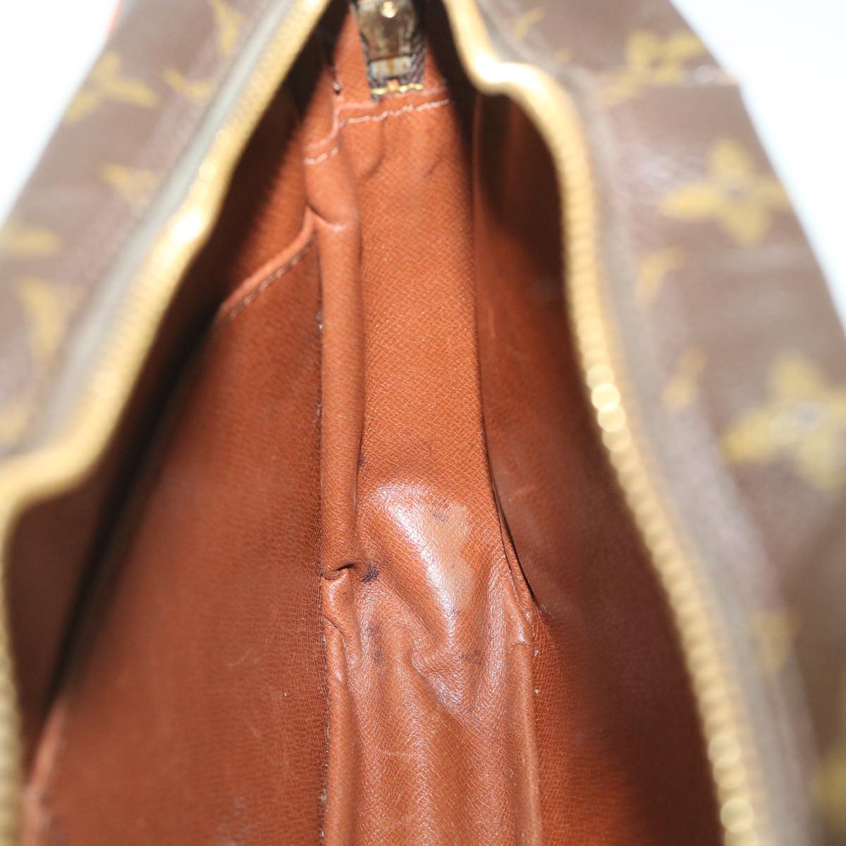 LOUIS VUITTON Monogram Compiegne 28 Clutch Bag M51845 LV ac2258
