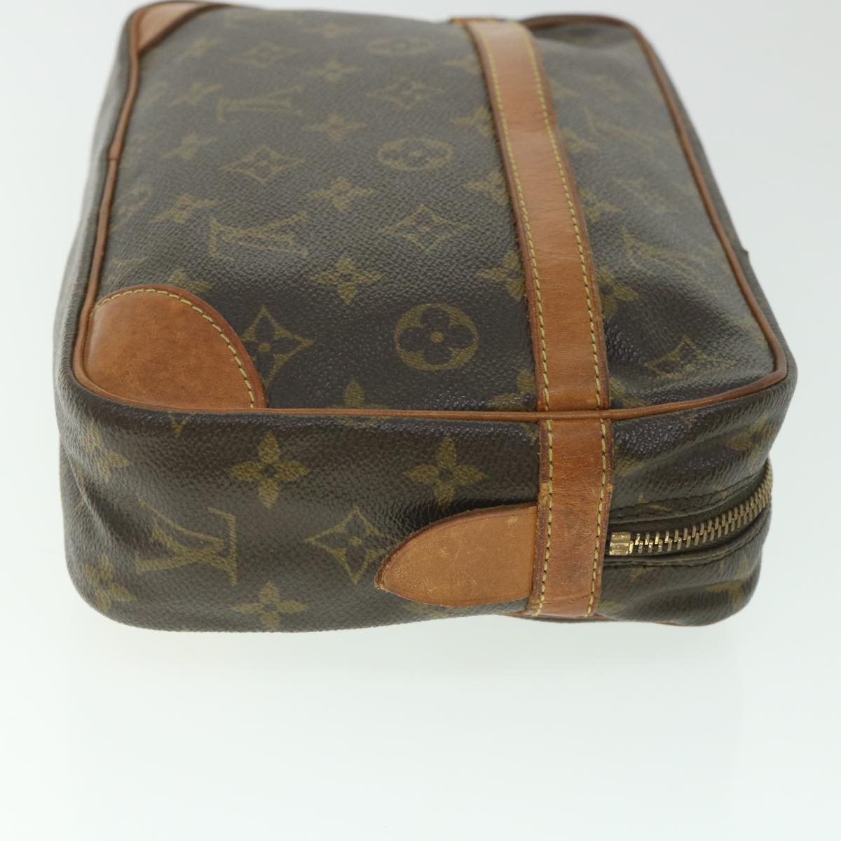 LOUIS VUITTON Monogram Compiegne 28 Clutch Bag M51845 LV ac2258