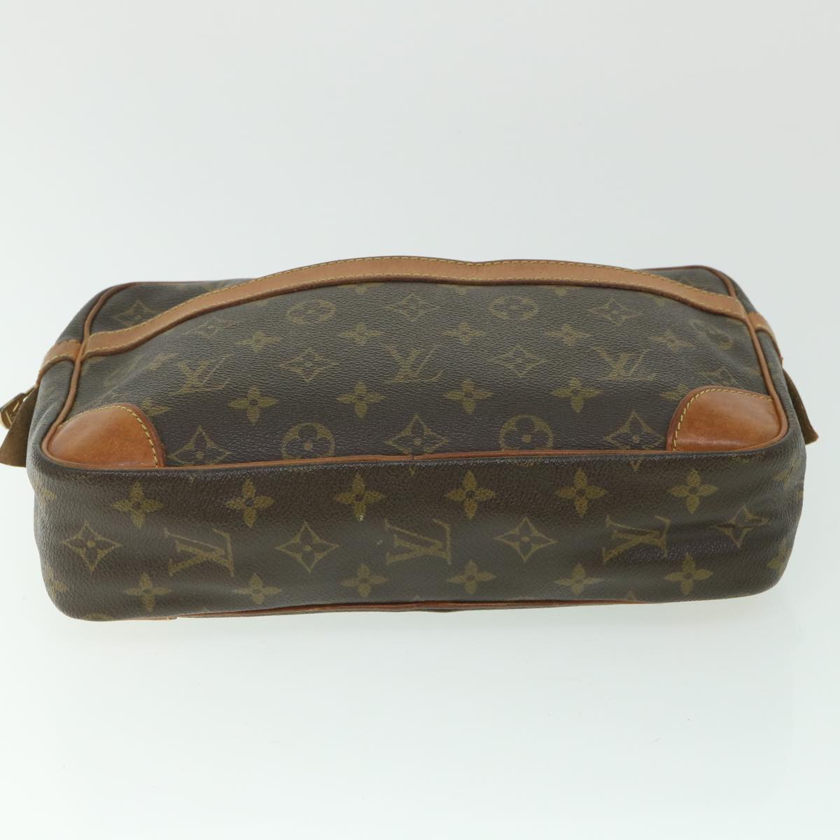 LOUIS VUITTON Monogram Compiegne 28 Clutch Bag M51845 LV ac2258