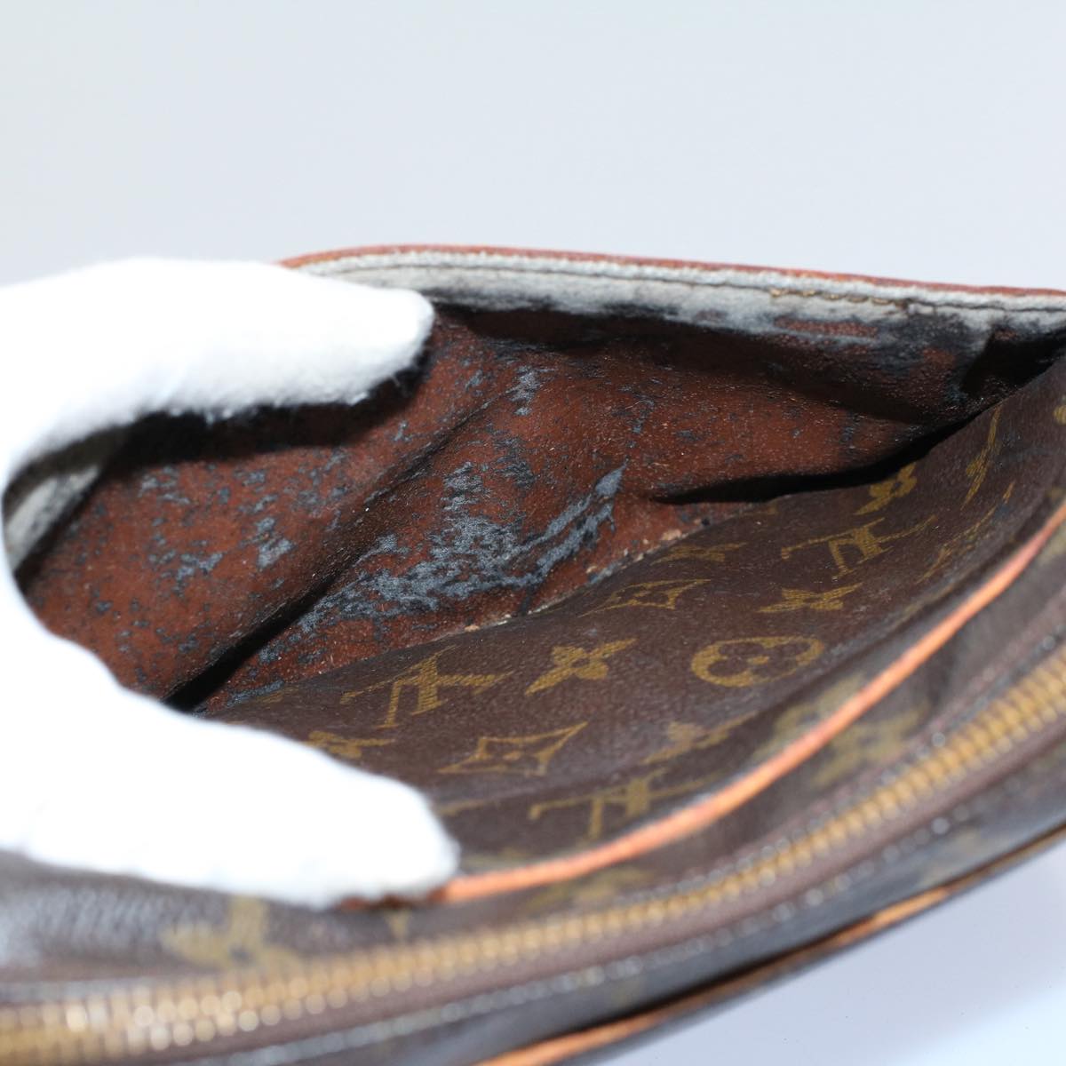 LOUIS VUITTON Monogram Compiegne 23 Clutch Bag M51847 LV ac2261