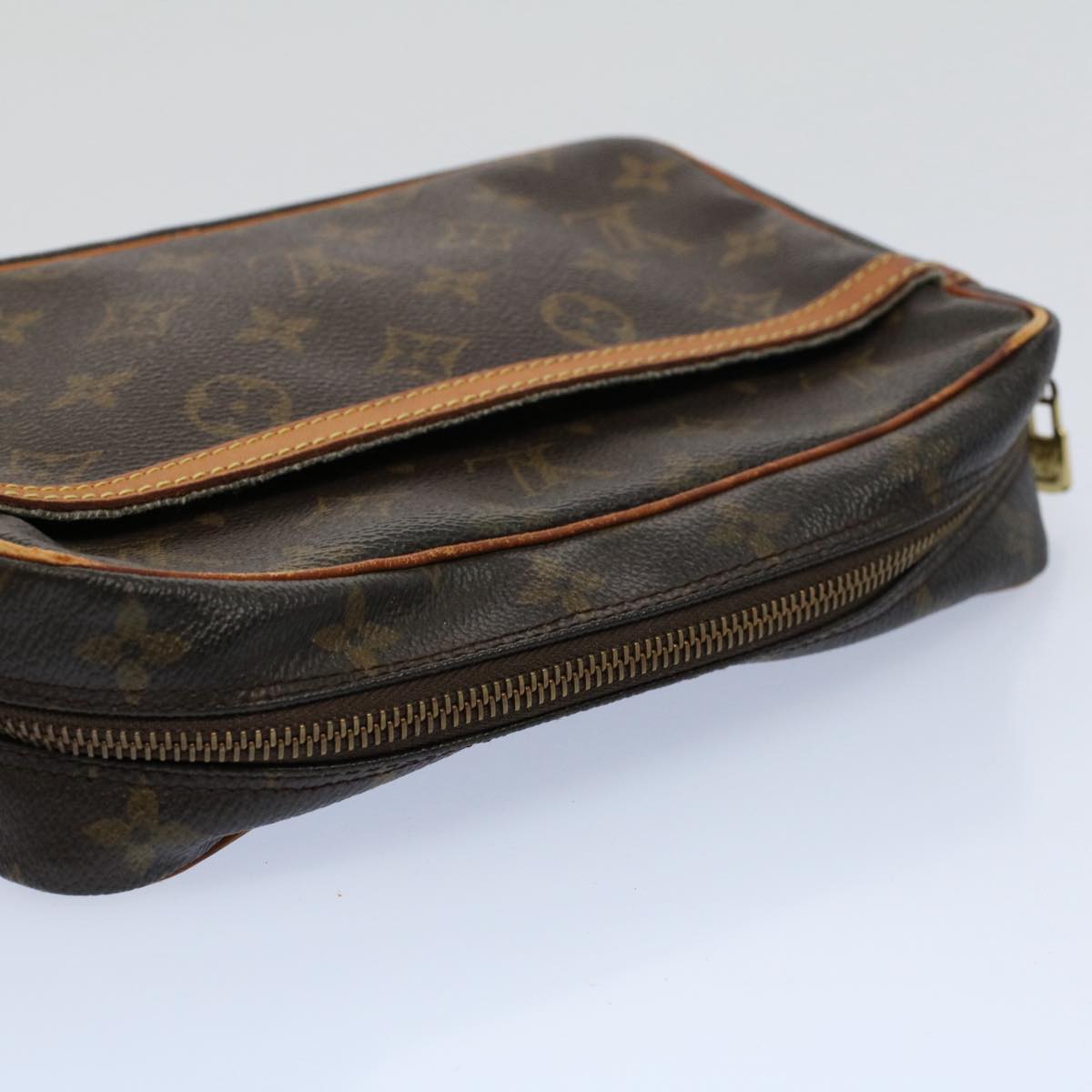 LOUIS VUITTON Monogram Compiegne 23 Clutch Bag M51847 LV ac2261