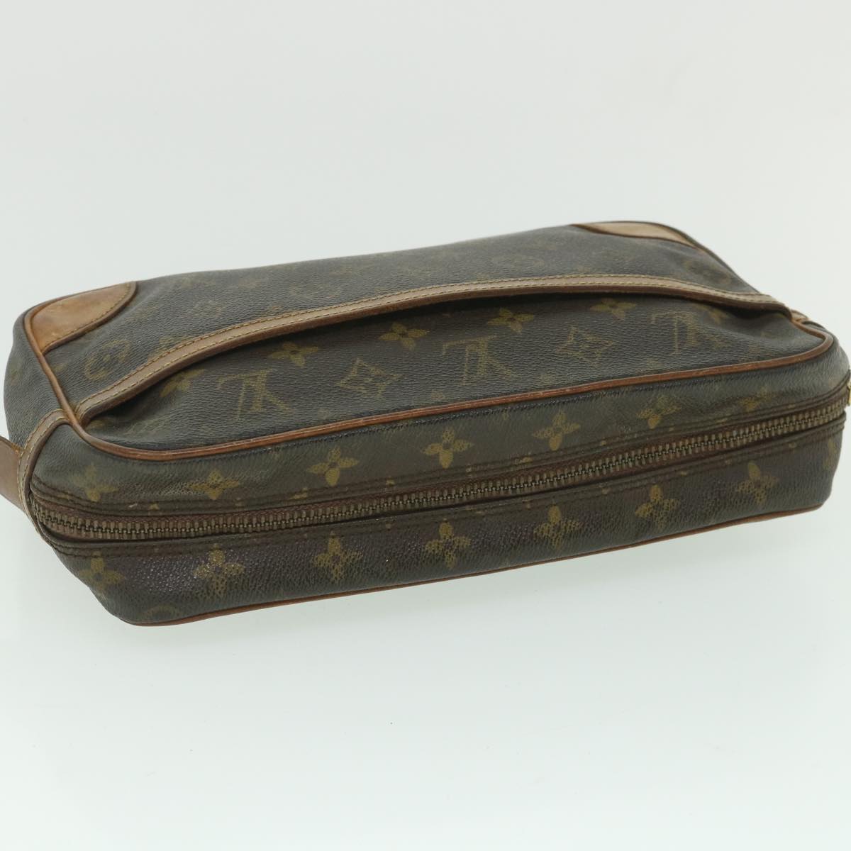 LOUIS VUITTON Monogram Compiegne 28 Clutch Bag M51845 LV ac2263