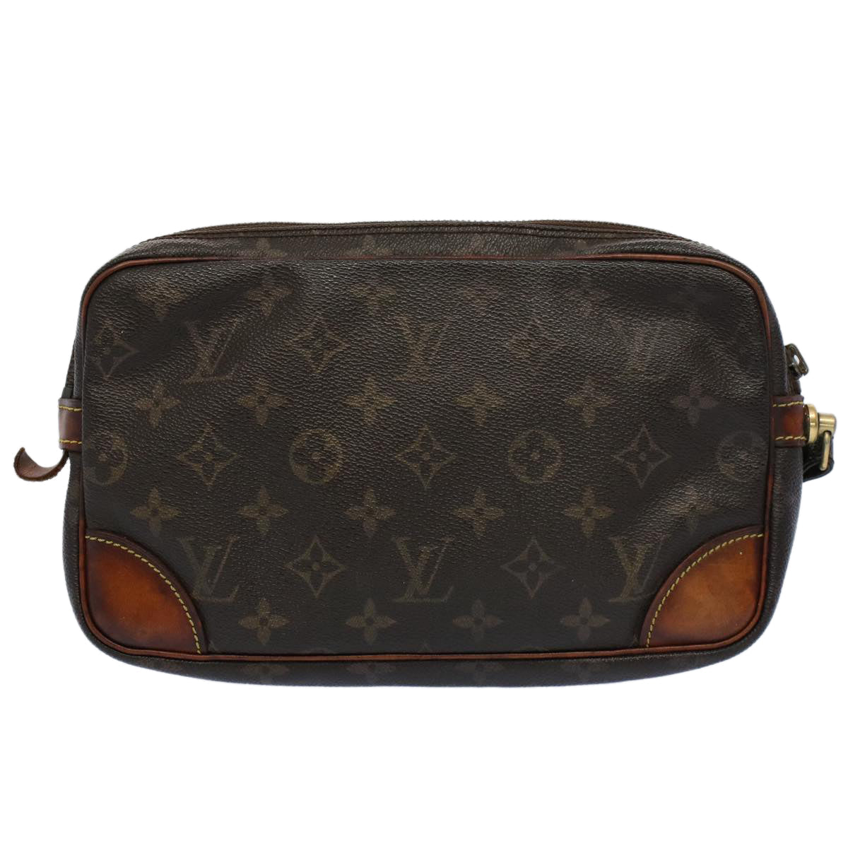 LOUIS VUITTON Monogram Marly Dragonne PM Clutch Bag M51827 LV ac2264