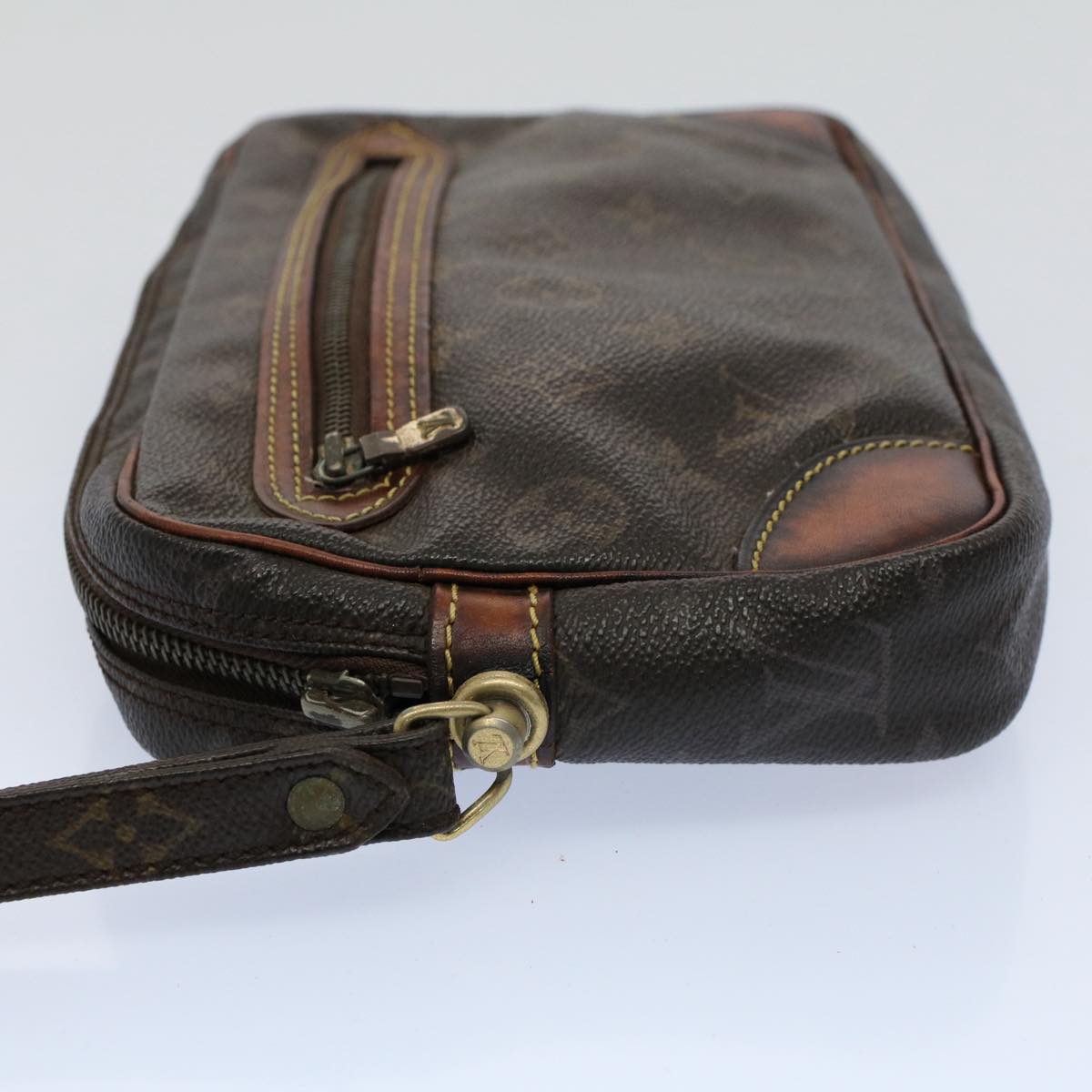 LOUIS VUITTON Monogram Marly Dragonne PM Clutch Bag M51827 LV ac2264