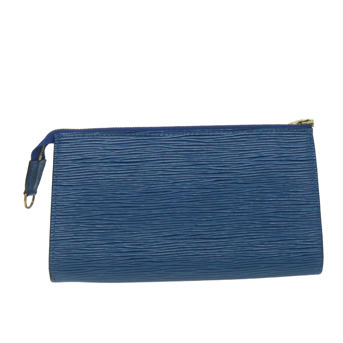 LOUIS VUITTON Epi Pochette Accessoires Pouch Blue M52985 LV ac2407