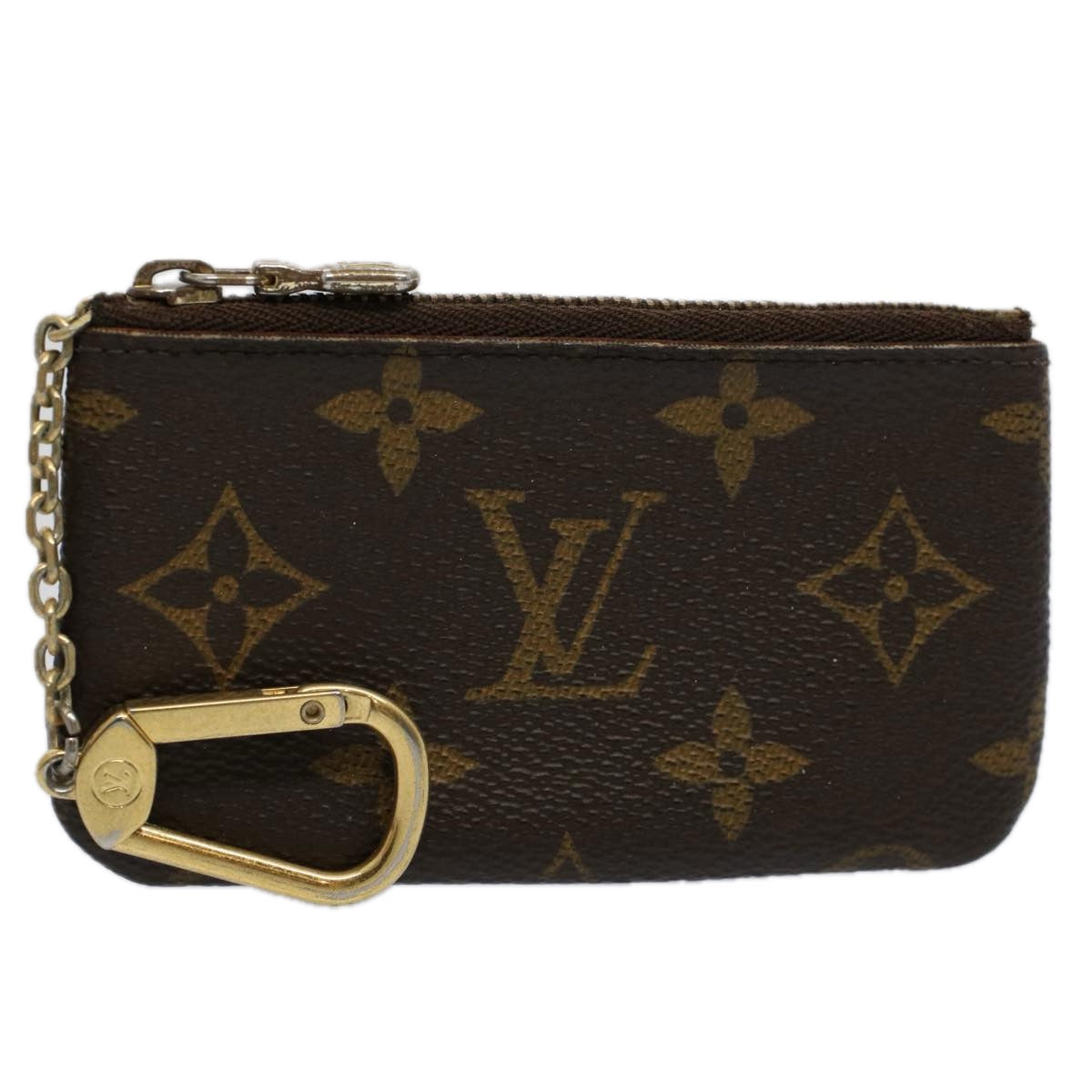LOUIS VUITTON Monogram Pochette Cles Coin Purse M62650 LV ac2415