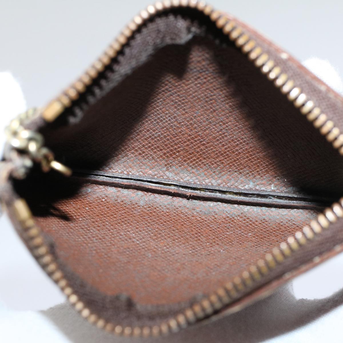 LOUIS VUITTON Monogram Pochette Cles Coin Purse M62650 LV ac2415