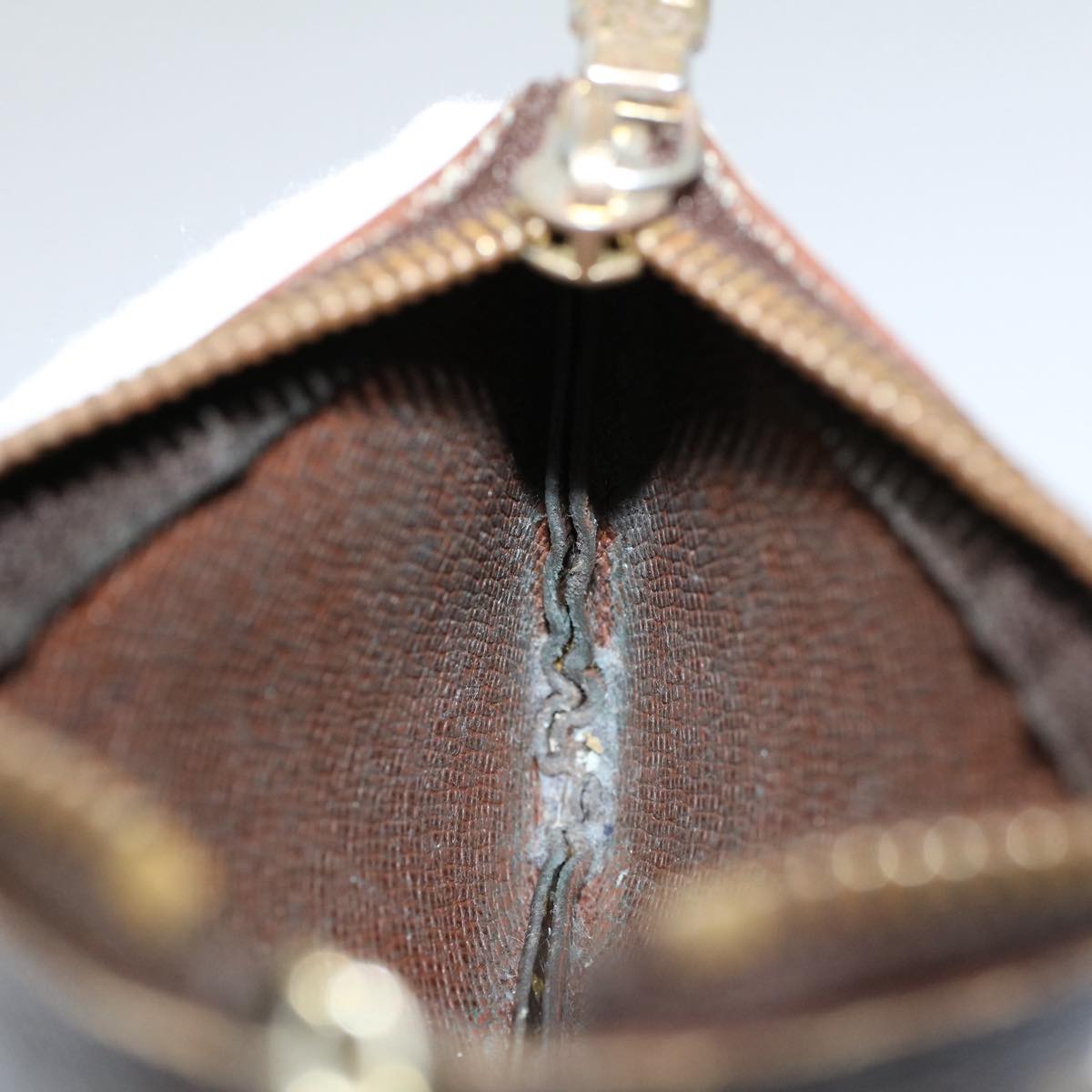 LOUIS VUITTON Monogram Pochette Cles Coin Purse M62650 LV ac2415